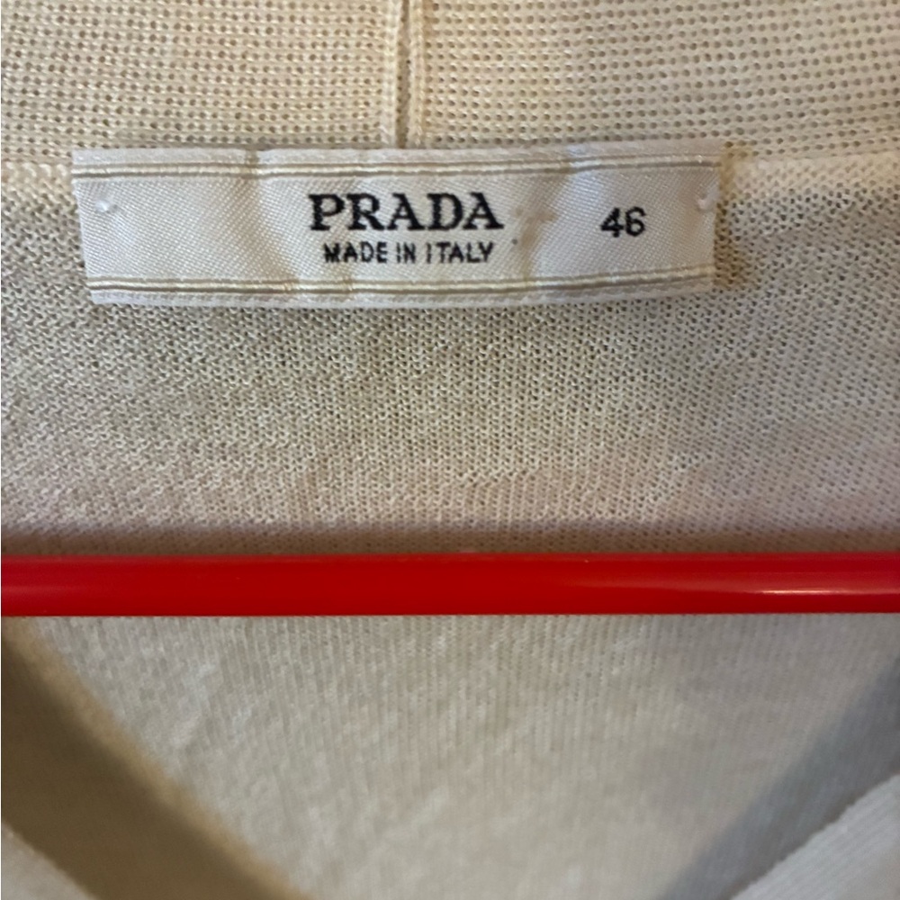 Prada Beige Knitwear
